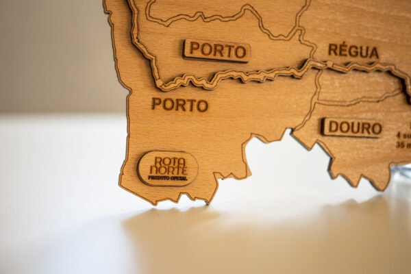 Mapa em madeira - Rota Norte - Image 2