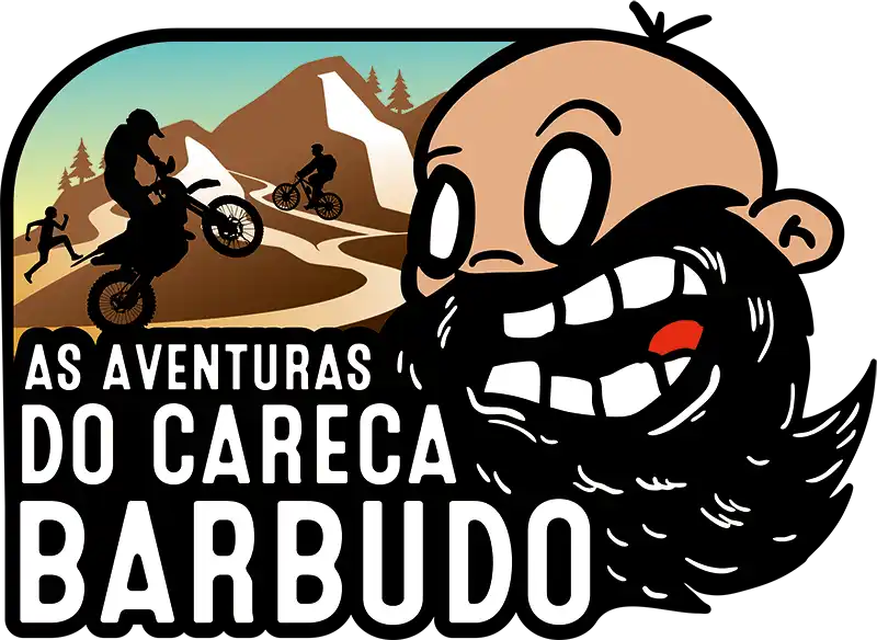 As aventuras do Careca Barbudo - Logotipo